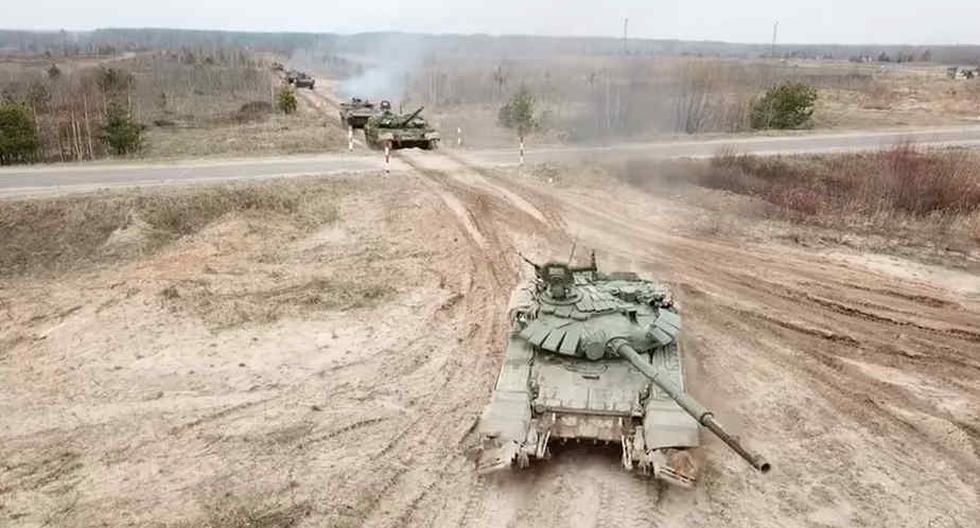 Armas de guerra: tanques rusos en acción. (Video: Ministerio de Defensa de Rusia / YouTube)