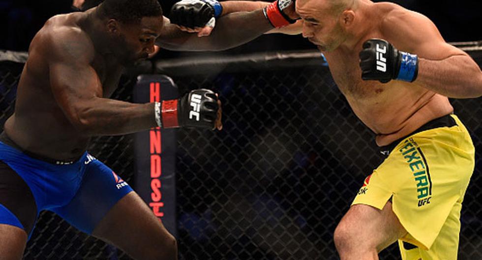 El brasileño Glover Teixeira perdió vía nocaut ante Anthony Johnson en UFC 202 | Foto: Getty Images