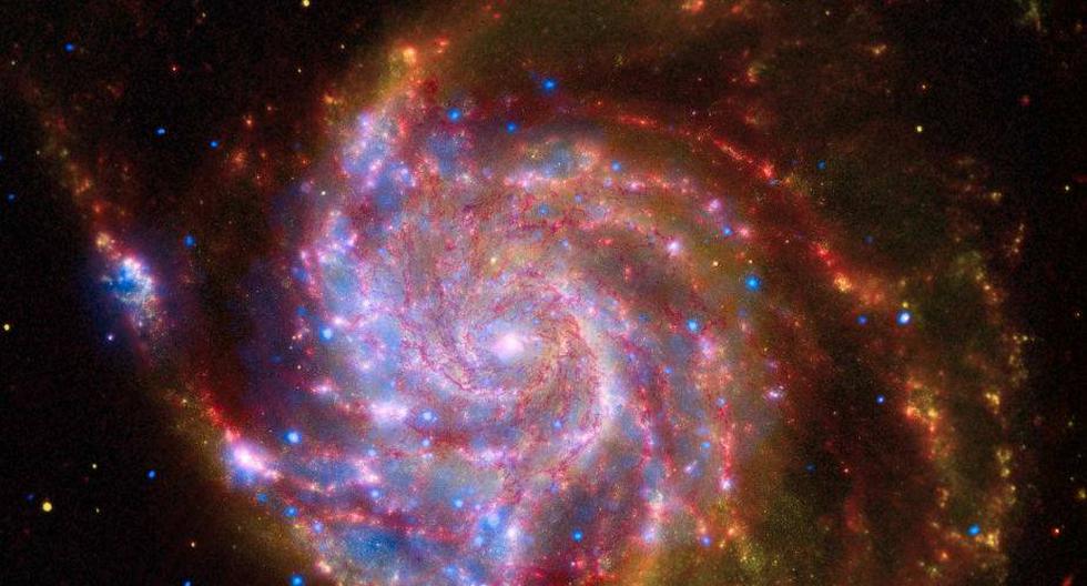 Una galaxia. (Foto: NASA)