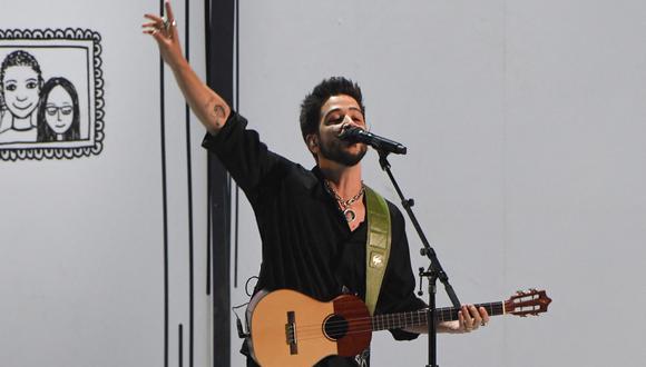 Camilo triunfó en los Latin Grammy 2021. (Foto: AFP).