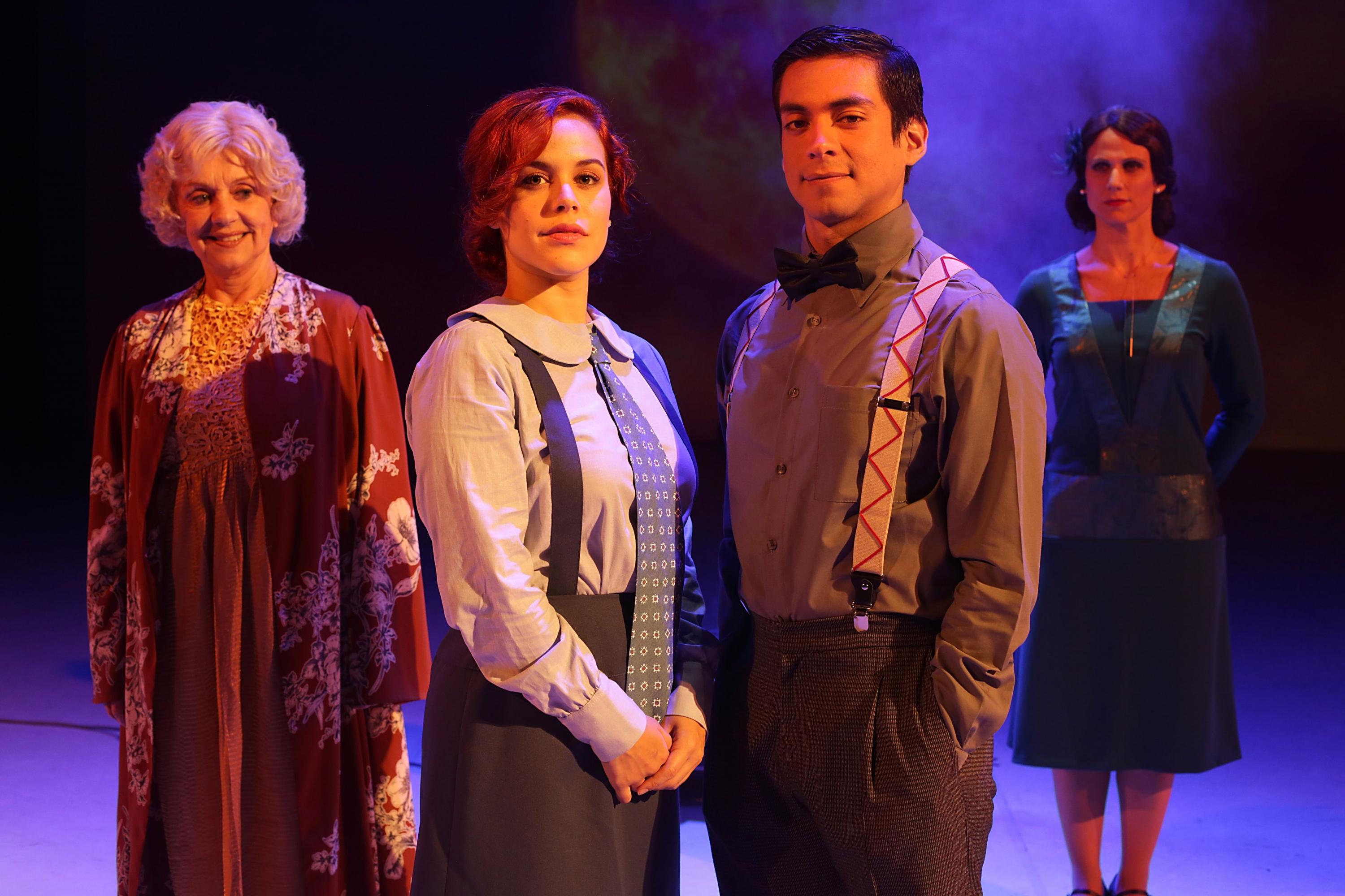 Andrea Aguirre y Emanuel Soriano interpretan a personajes de distintas procedencias sociales que se enamoran. Completan el elenco Attilia Boscchetti y Alexandra Graña. (Foto: Nancy Chappell)