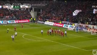 Chivas vs. Toronto: el golazo de tiro libre de Alan Pulido para el 2-1 | VIDEO