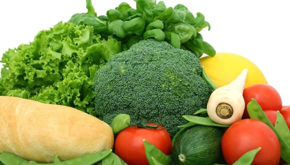Una serie de verduras frescas. | Imagen referencial: Pixabay