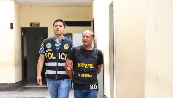 Según la policía, Mendo Zelada es un conocido integrante de la facción de Los Pulpos, una de las más sanguinarias organizaciones criminales que operan en Trujillo. (Foto: PNP)