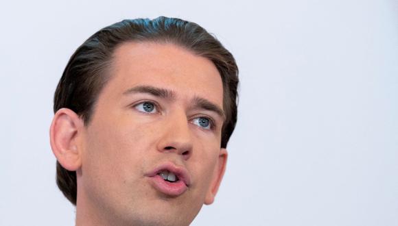 El excanciller de Austria Sebastian Kurz es investigado por corrupción. (JOE KLAMAR / AFP).