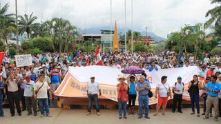 Tarapoto: unos 4 mil marcharon contra demarcación territorial