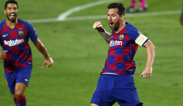 Barcelona derrotó 3-1 a Napoli y clasificó a los cuartos de final de la Champions League | Foto: AP