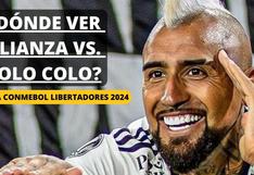 ¿Dónde ver TV ONLINE; Alianza vs Colo Colo por la fase de grupos de la Copa Libertadores 2024?