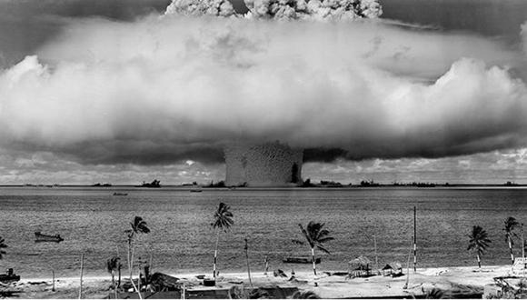 El 25 de julio de 1946 EE.UU. realizó una prueba nuclear haciendo explotar una bomba atómica en el fondo del mar: 73 años después su huella todavía es visible. (Foto: Comando de Historia y Patrimonio Naval)