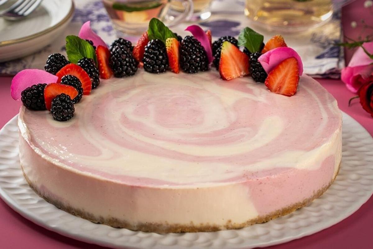Receta | Cheesecake marmoleado de moras, perfecto para el fin de semana |  VIDEO NNDC | VIU | EL COMERCIO PERÚ