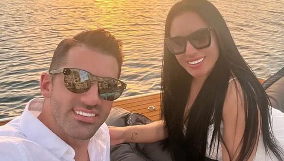 Toni Costa y Evelyn Beltrán iniciaron su relación en septiembre del año pasado, pero recién la confirmaron en este 2022 (Foto: Toni Costa / Instagram)