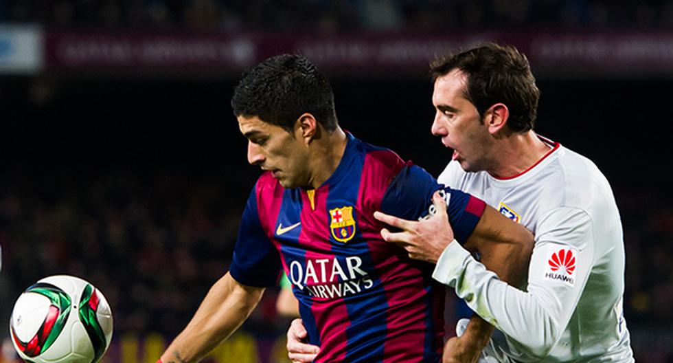 Diego Godín asegura que acción de Luis Suárez que le dejó el ojo morado, son cosas del fútbol. (Foto: Getty Images)