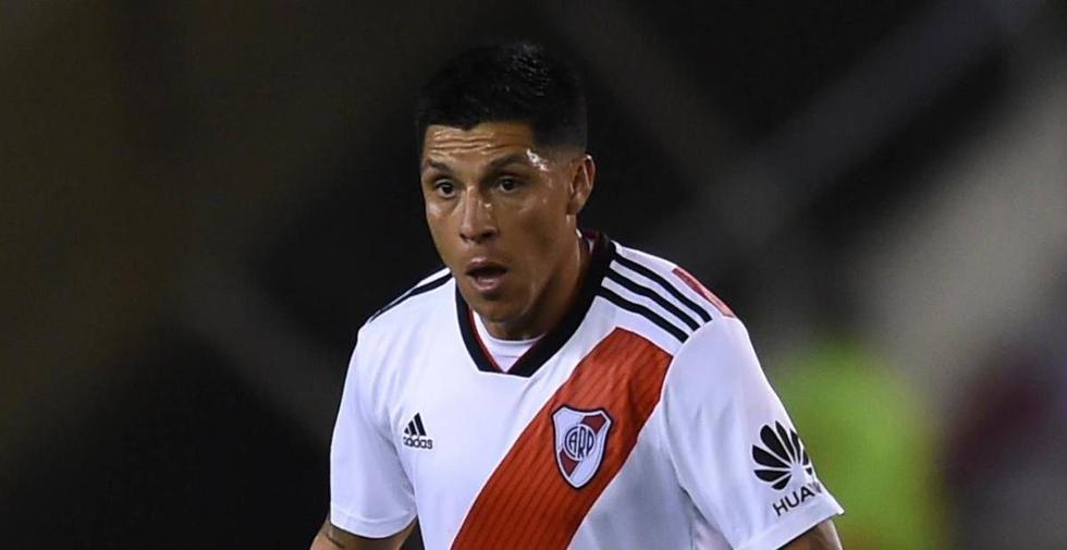 Enzo Pérez será el arquero de River Plate este miércoles ante Santa Fe. (Foto: AFP)