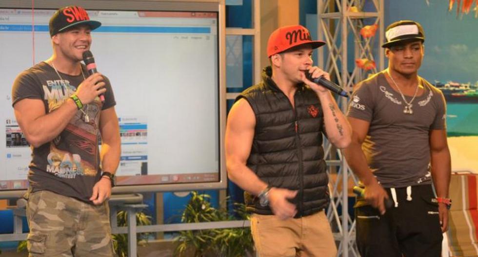 Mario Hart, David Zegarra y Pancho Rodríguez presentaron su tema \"Yo no fui\". (Foto: ATV)