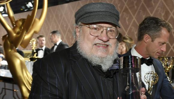 George R.R. Martin, creador de "Game of Thrones", durante su paso por el Emmy 2018. (Foto: Agencias)