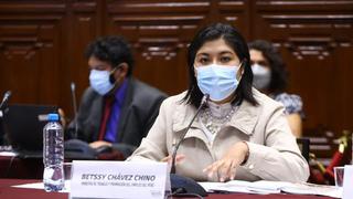 Betssy Chávez plantea exámenes psicológicos y psiquiátricos como requisitos para postular al Congreso