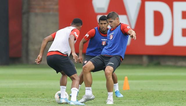 Selección peruana entrenó en la Videna antes de partir a Estados Unidos. (Foto: Jesús Saucedo - GEC)