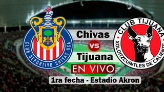 Chivas Guadalajara vs. Tijuana EN VIVO vía TDN: 'Rebaño' se impone 1-0 en Torneo Clausura 2019 de Liga MX
