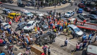 Al menos dos muertos y doce heridos deja accidente de tránsito en El Salvador