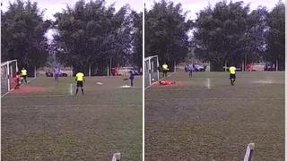 Fútbol paraguayo: Arquero ataja penal pero balón vuelve y se mete al arco