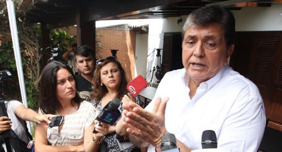 Alan García ratificó no tener vínculo con actos de corrupción cometidos por empresa Odebrecht, y dijo que este escándalo “pasará por el costado” y no lo afectará. (Foto: Andina)