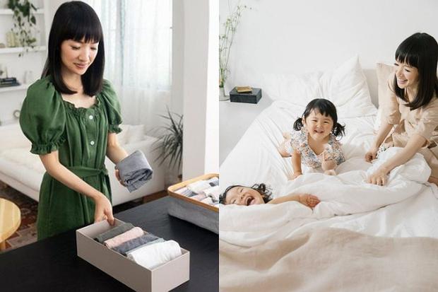 Marie Kondo admits that it is impossible to have a tidy house with three children.  (Photo: @mariekondo / Instagram)
