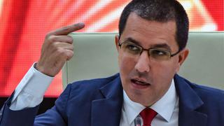Canciller Arreaza dice que Venezuela está en paz y "nadie se enfrenta con nadie"