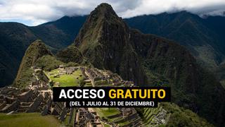 Machu Picchu tendrá acceso gratuito para menores de edad y adulto mayores