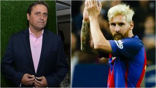 Lionel Messi felicitó a Hoyos por ser nuevo técnico de Bolivia