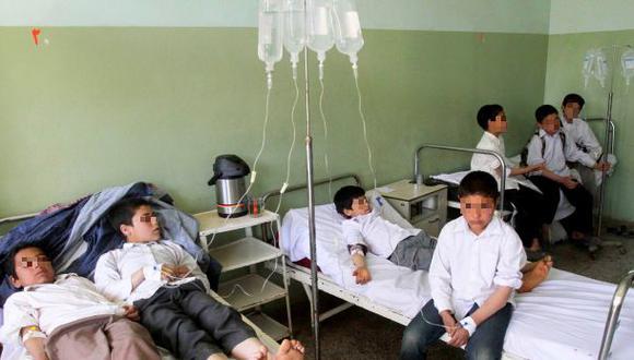Afganistán: 60 niños fueron hospitalizados por envenenamiento