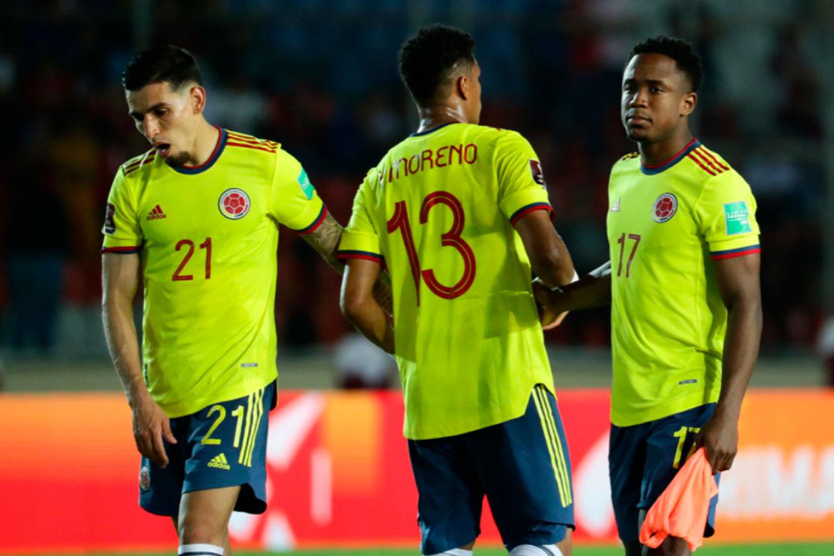 Colombia venció a Venezuela por Eliminatorias Qatar 2022 | Foto: EFE.