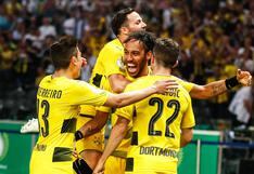 Borussia Dortmund campeón de la Copa de Alemania: venció 2-1 al Eintracht Frankfurt