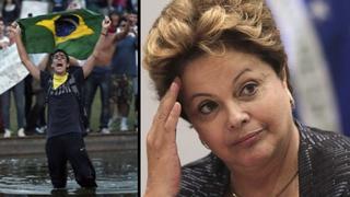Dilma Rousseff calificó como "legítimas" recientes protestas en Brasil