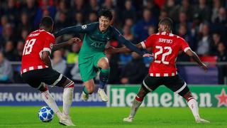 PSV empató 2-2 frente a Tottenham por la jornada 3 de Champions League