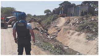 Tumbes: policía destruyó seis puentes artesanales más construidos para el ingreso ilegal de migrantes