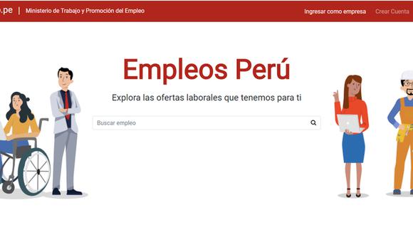 Empleo: mira aquí las oportunidades laborales que hay para ti este miércoles 7 de junio. (Foto: Captura de pantalla Empleos Perú)