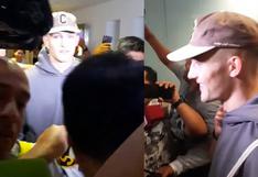 Con olor a multitud: Oliver Sonne se despidió del Perú y abordó rumbo a Dinamarca | VIDEO