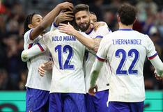 Francia se impuso 3-2 ante Chile en Marsella | VIDEO 