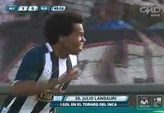 Alianza Lima vs Sport Loreto: Landauri anotó a lo Solano (VIDEO)