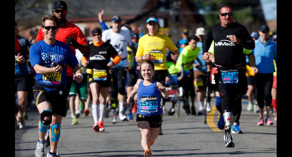 Maratón de Boston se corrió hoy en homenaje a sus caídos DEPORTE