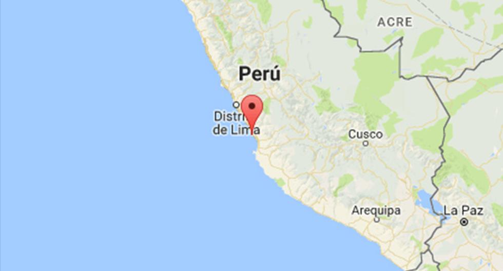 Sismo de magnitud 3,6 se registró esta mañana al sur de Lima. (IGP)