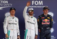 Fórmula 1: Hamilton parte primero en el GP México, Rosberg y Verstappen le siguen