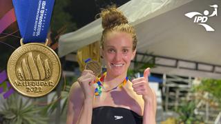 Mckenna Victoria De Bever gana medalla de oro en los Juegos Bolivarianos 2022