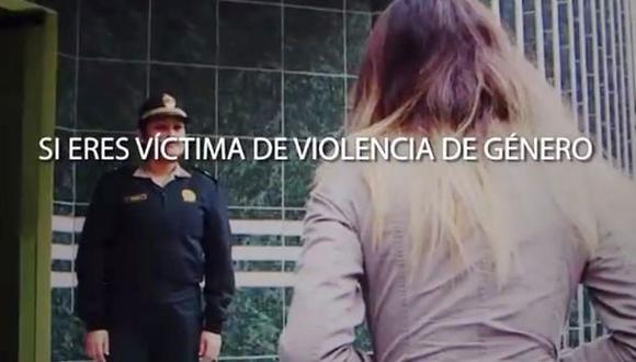 Policía enseña a denunciar la violencia de género [VIDEO]