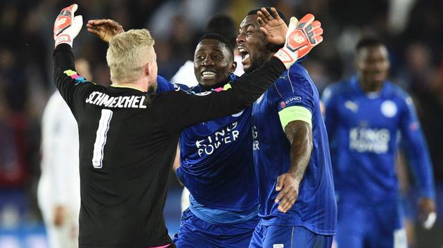 Leicester: eufórica celebración tras victoria en Champions - 4