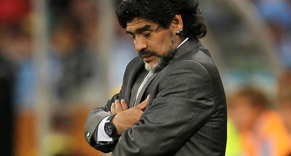 Diego Maradona está triste por el traspaso de Gonzalo Higuaín. (Foto: Getty Images)