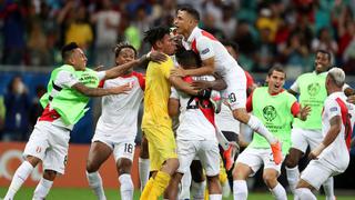 Perú vs. Uruguay: la eufórica celebración de la Blanquirroja por la victoria [FOTOS]