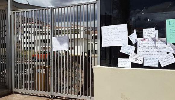 Estudiantes toman universidad San Antonio Abad del Cusco