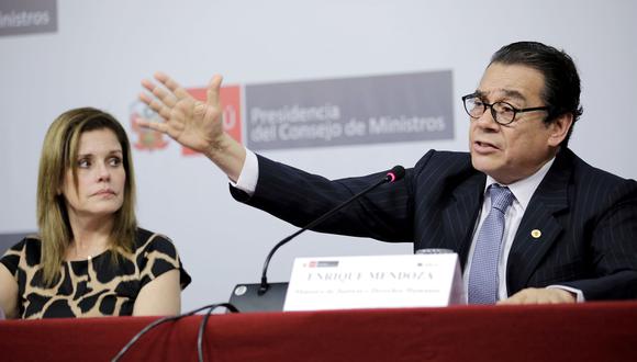 El Minjus, dirigido por Enrique Mendoza, también indicó que está trabajando en la estrategia legal del Estado peruano ante la Corte IDH. (Foto: PCM)
