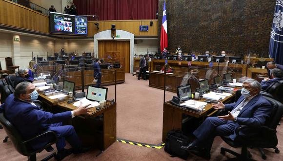Chile: Senado aprueba reforma que habilita un nuevo proceso constituyente. (CHILE'S SENATE / AFP).